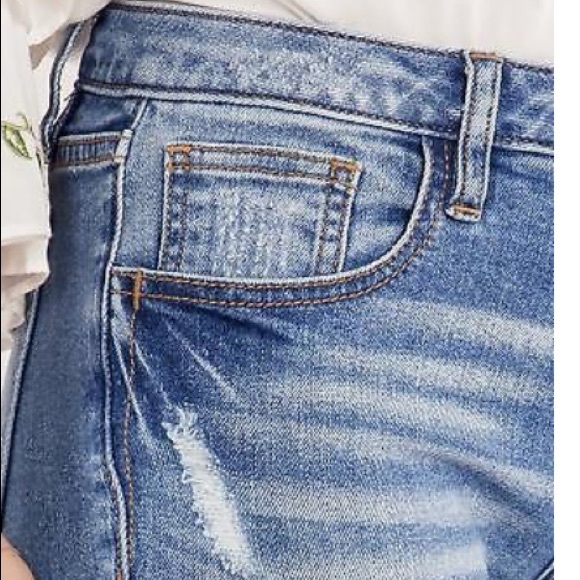 MISS ME Ankle Skinny Frayed Jeans - Picture 3 of 8